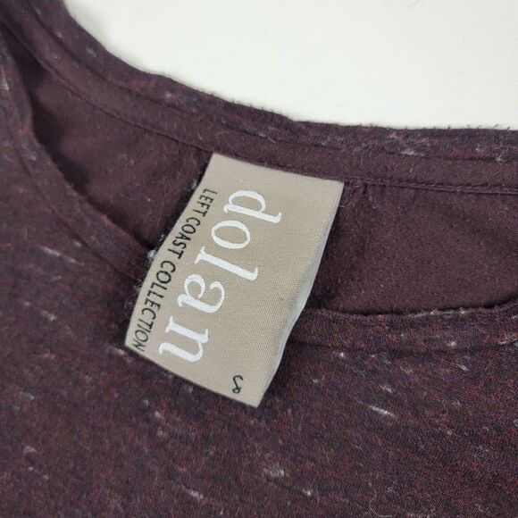Dolan Left Coast Collection Maroon Womens Small Boho Bohemian Anthropologie - Picture 3 of 12